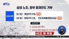 삼성전자 노조, ‘영업익 12%’ 정부 중재안도 거부