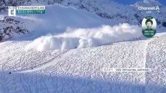 오스트리아 최대 스키장, 사람 때문에 ‘눈사태’?