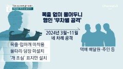 목줄 안 채운 맹견, 집 밖 뛰쳐나가 ‘콱’…“‘개조심’ 붙였잖아”