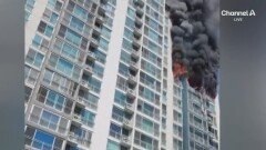 의왕 아파트 화재로 2명 사망…1명 추락·1명 내부서 발견