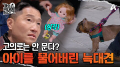 아기를 물어버렸다? 당황한 듯 말을 잇지 못하는 보호자