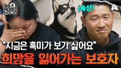 언제 돌변할지 모르는 끔찍한 늑대개 \