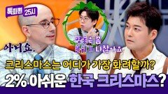 2% 아쉬운 K-크리스마스!? 톡파원이 뽑은 크리스마스가 가장 화려한 나라는? | JTBC 251222 방송