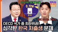 1명도 안 되는 합계출산율... 멸종 위기 1급 대한민국의 저출생 문제 | JTBC 241215 방송