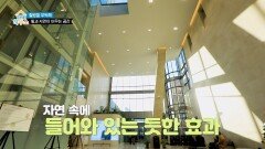 곳곳에 숨겨진 치유 포인트, 병원에서 만나는 자연