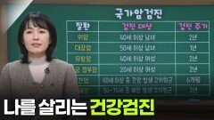 정현숙 서울건진센터장, 나를 살리는 건강검진 | KBS 251204 방송 
