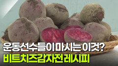 [티벗쇼, 고향 밥상] 운동선수들이 경기 전 먹는 이것? 비트치즈감자전 레시피 | KBS 260226 방송 