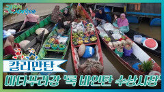 칼리만탄 마타푸라강의 수상 가옥 사람들의 삶과 ‘록 바인탄 수상시장’ | KBS 260418 방송 