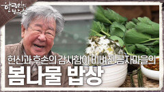 윗대의 눈물겨운 헌신과 후손의 감사함이 비벼진 금자마을의 봄나물 밥상 | KBS 240307 방송