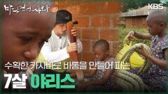 수확한 카사바로 바통을 만들어 파는 7살 야리스 | KBS 251228 방송 