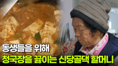 동생들을 위해 청국장을 끓이는 신당골댁 할머니 | KBS 260217 방송 