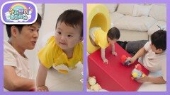 [손민수네] 손 씨 부자의 오붓한 특훈(?) 강이가 계단부터 미끄럼틀까지 탄다고요? | KBS 260708 방송 