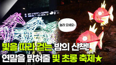 [주말엔 여기] 빛을 따라 걷는 밤의 산책! 연말을 밝혀줄 빛 초롱 축제 | KBS 251225 방송 