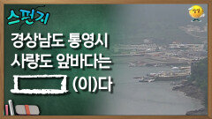 [스펀지 레전드] 경상남도 통영시 사량도 앞바다는 [    ](이)다 | KBS 060701방송