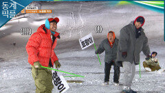 [동계픽플] 특명 호랑이를 잡아라! 무섭게 질주하는 비료 포대 군단 ㅣKBS 방송