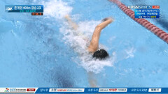 혼계영 400m 결승 2조 (여자 일반부 수영) 주요장면