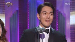 [연기대상] 박준금-이규한, 연속극 우수 연기상 수상!