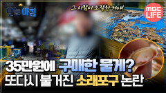[생방송 오늘 아침] 35만원에 구매한 물게? 또다시 불거진 소래포구 논란 #MBCLIFE MBC260121 방송