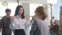 《메이킹》 촬영 대기중 소녀 소녀한 박은빈과 이슬비~♥