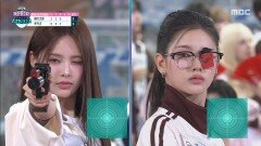 [혼성 사격 결승] 에이스들의 치열한 대결 izna 방지민 vs Baby DONT Cry 이현, MBC 251008 방송