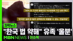 [자막뉴스] 효도 관광이 비극으로…＂한국 법 약해＂ 일본인 유족 \