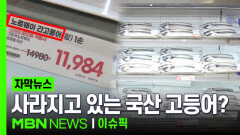 [자막뉴스] 사라지고 있는 국산 고등어?…이상기후에 중국 \