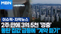 [자막뉴스] 2주 만에 3억 5천 '껑충'…동탄 집값 급등에 계약 파기 속출 | 이슈픽