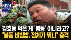 강호동 봄동 비빔밥의 진실 ＂봄동 아니다＂? 정체가…/ KNN