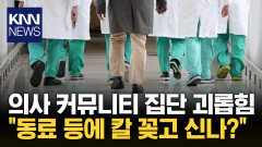 돈 없어 취직했더니 ′집단 린치′…의사 커뮤니티 발칵 / KNN