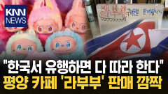 ＂커피 100잔 마시면 라부부?＂ 北 평양 카페 안내문 ′화제′ / KNN