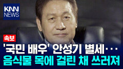 ′국민 배우′ 안성기 별세…향년 74세 / KNN