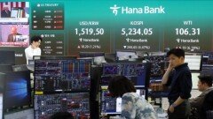 트럼프 한마디에 또 ′출렁′…코스피↓ 환율↑