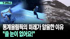[자막뉴스] 동계올림픽의 미래가 암울한 이유 ＂쓸 눈이 없어요!＂