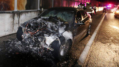 BMW 520d 서울외곽순환고속도로서 또 화재…올해 5번째