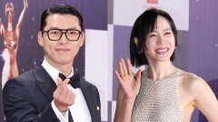[스타N이슈] 청룡 휩쓴 현빈손예진 부부…꽁냥꽁냥 애정 행각