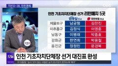 [OBS뉴스 오늘2] 미리 보는 지방선거 ′인천 계양·부평·연수구′