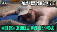 [다큐 ‘가족’ 77회-6] 70살 백발 엄마 일 시키고 몰래 해운대 바다로 놀러 나간 막둥이