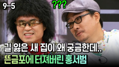 [코미디多 웃자GO 9-5] 길 잃은 새 집이 왜 궁금한데.. 뜬금포에 터져버린 홍서범