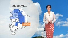 [05/17] 내일 소나기…서부 지역 미세먼지 주의 (정다혜 기상캐스터)