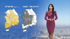 [02/11] 추위 풀리니 미세먼지 말썽…동해안 중심 건조 (문지영 기상캐스터)