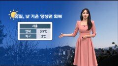 [02/01]휴일 추위 누그러져…밤부터 전국 강하고 많은 눈 (문지영 기상캐스터)