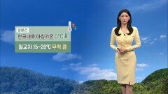 [03/20] 일교차 15도 안팎 무척 큼…동해안 건조함 (전하린 기상캐스터)