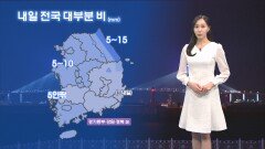 [12/10] 내일 전국 대부분 비·눈…내일~모레 강한 바람 (권하경 기상캐스터)