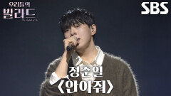 홍승민, 가슴 깊은 곳 절절함 그대로 담아낸 ＜정준일 - 안아줘＞