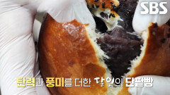 쫄깃한 탄력과 촉촉한 풍미 가득 담긴 달인의 프랑스식 단팥빵