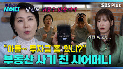 이호선 교수의 사례와 100% 일치!! 부동산 사기 친 시어머니 | 이호선의 사이다 | SBS PLUSㅣEP.06