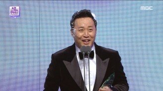 [연예대상]정준하, 버라이어티 최우수상 남자 수상!