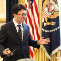金民锡：“特朗普说此次访华可能与金正恩见面”