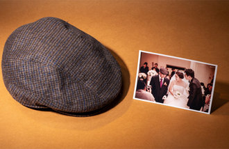 女儿结婚时戴的帽子中包含的抗癌治疗爸爸的心意