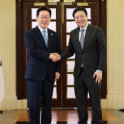 South Korea, Singapore to boost free trade ties